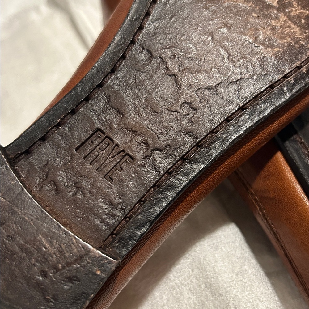 Frye Brown Leather Loafers for Women